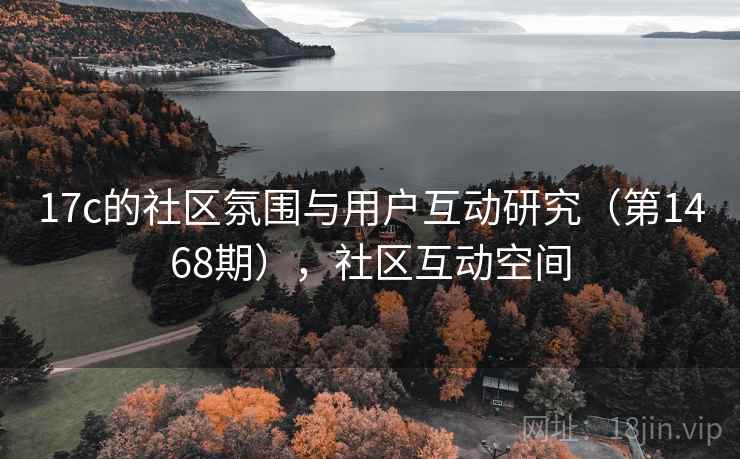 17c的社区氛围与用户互动研究（第1468期），社区互动空间